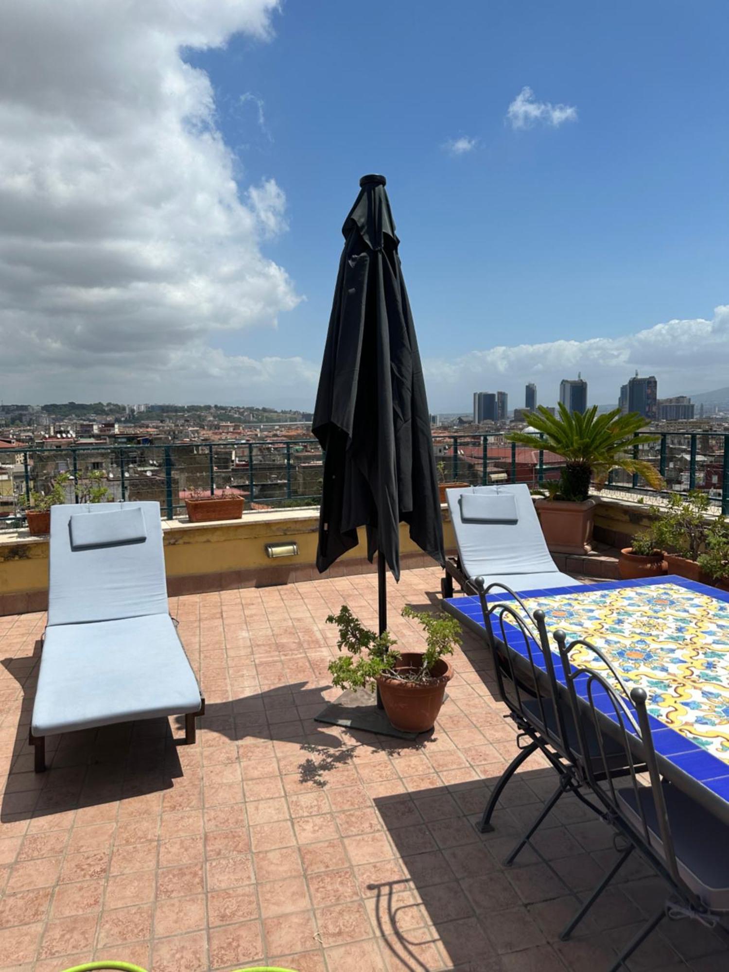 Апартаменти A Wonderful Penthouse In Неаполь Екстер'єр фото